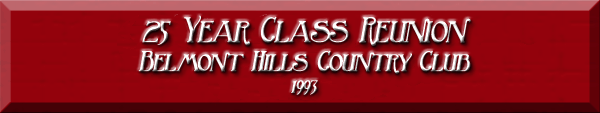 25 Year Class Reunion